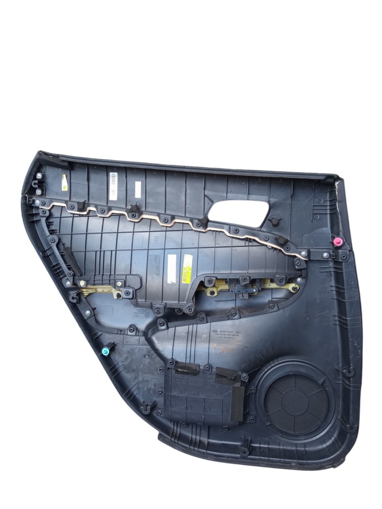 Forro Porta Traseira Direita Hyundai I30 2009 2012 Original  Preto 4