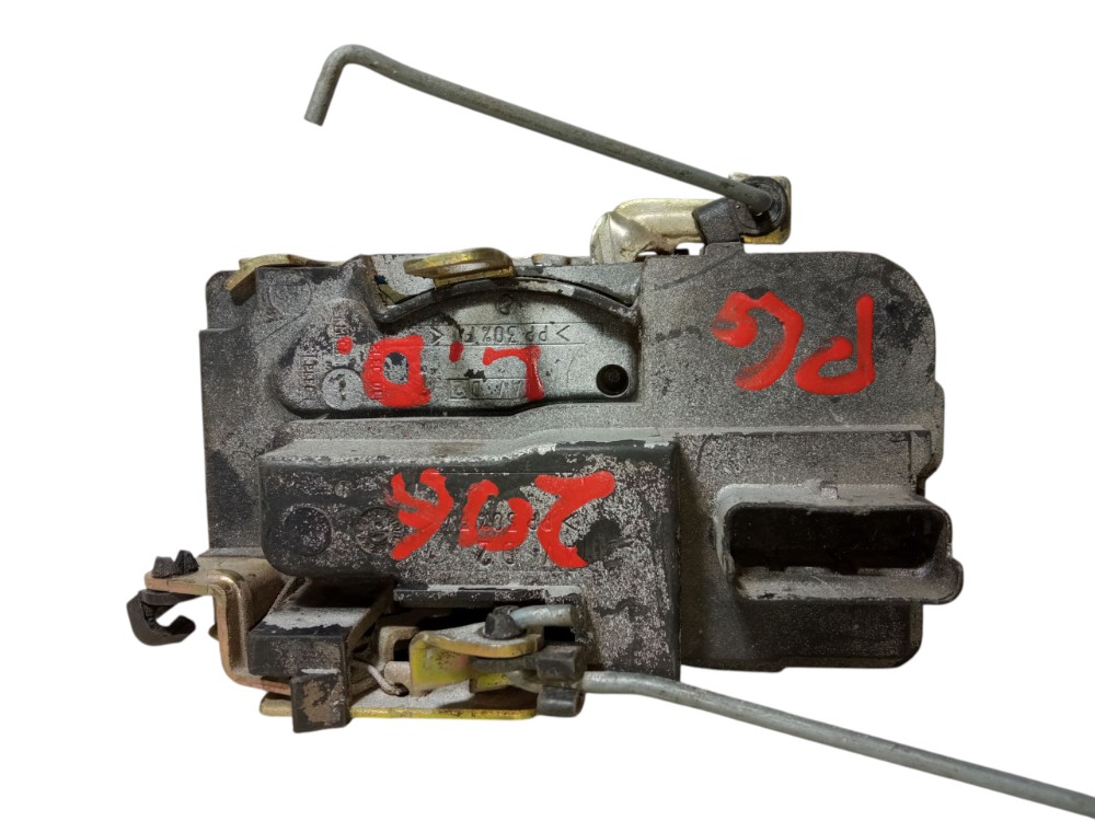 Fechadura Porta Dianteira Direita Peugeot 206 2002 2005 4