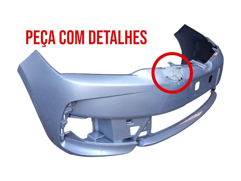 Parachoque Dianteiro Toyota Corolla 2017 2020 Original  Branco 2