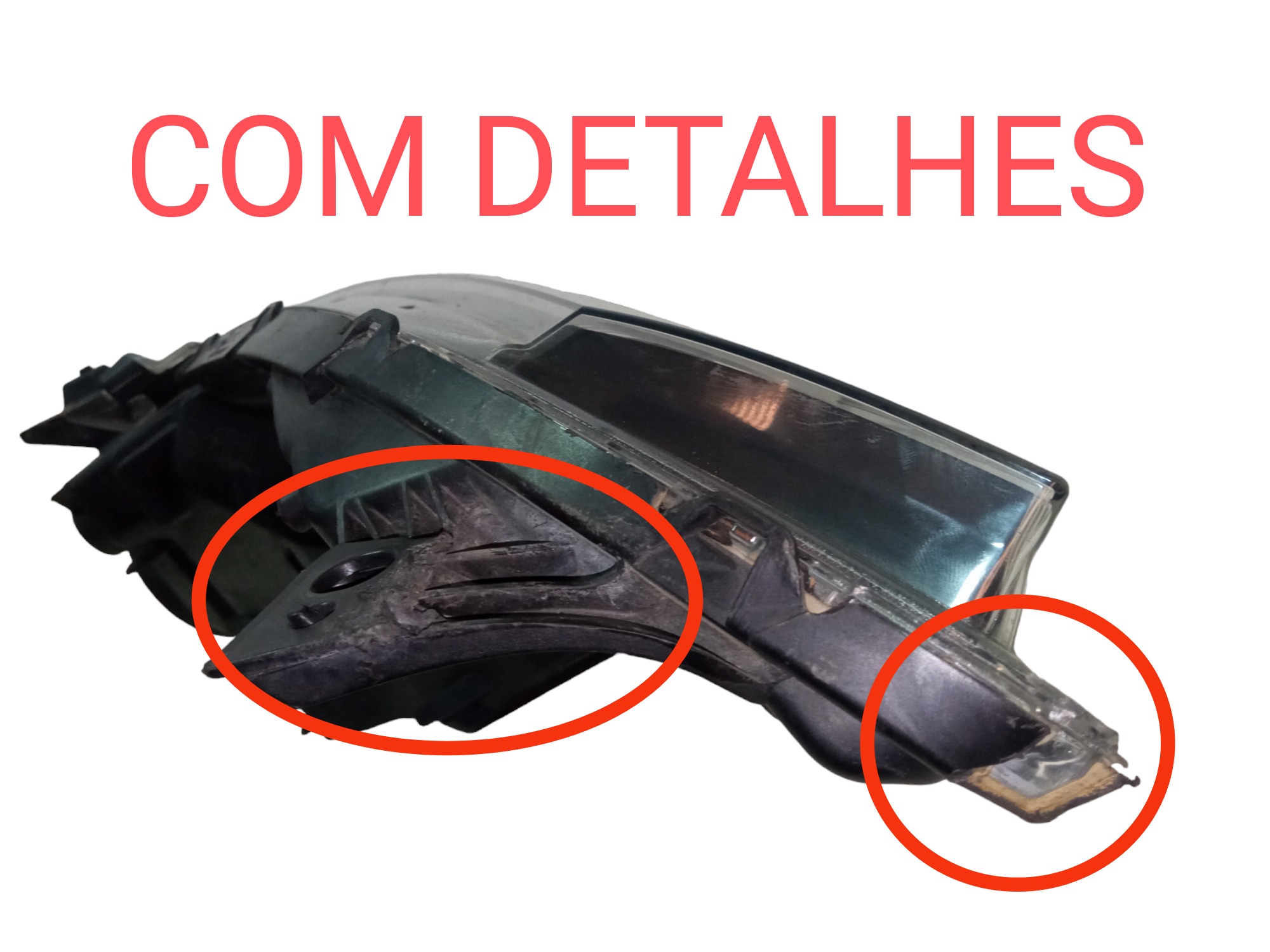 Farol Dianteiro Lado Esquerdo Honda Fit 2015 A 2018 Usado  Esquerdo 3