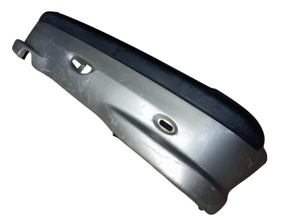 Grade Parachoque Traseiro Peugeot 206 2000 2008 Original  Prata Brilhante 3