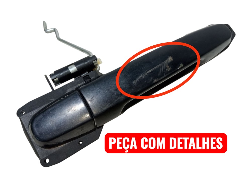 Macaneta Externa Dianteira Direita Toyota Corolla 2009 2012  Preto Dianteira 2