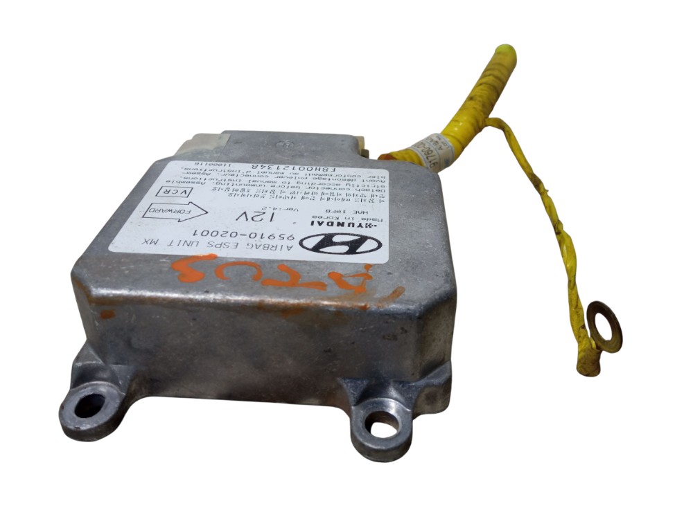 Módulo Airbag Hyundai Atos Prime 2000 2001 2002 2003 Usado 6