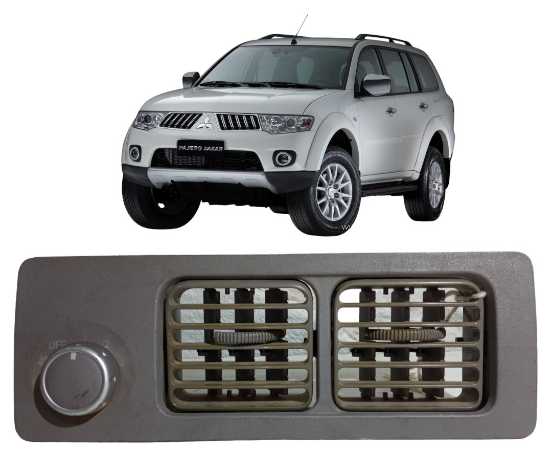Moldura Difusor De Ar Traseiro Mitsubishi Pajero Dakar 2011 1