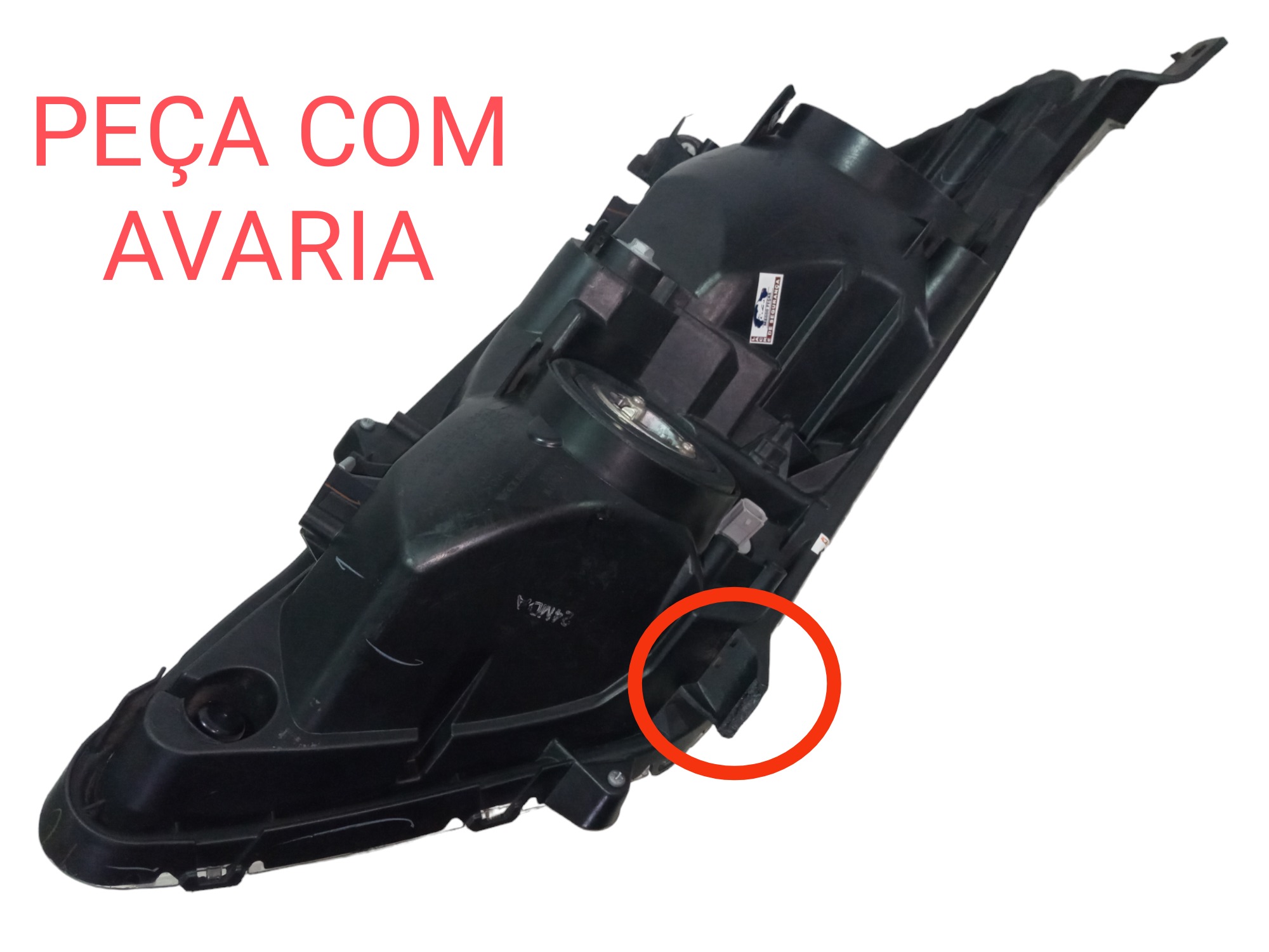 Farol Dianteiro Esquerdo Honda City 2015 2016 2017 Usado  Esquerdo 2
