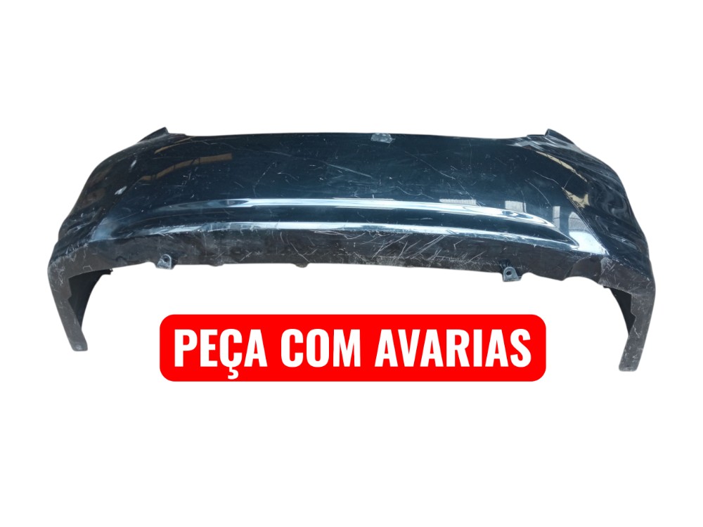 Grade Parachoque Traseiro Toyota Corolla 2015 2019 Original  Prata Brilhante 2