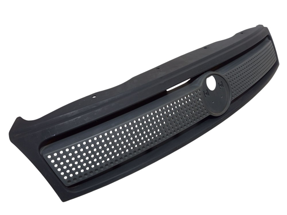 Grade Dianteira Superior Parachoque Fiat Palio 2004 2010  Cinza Fosco 4