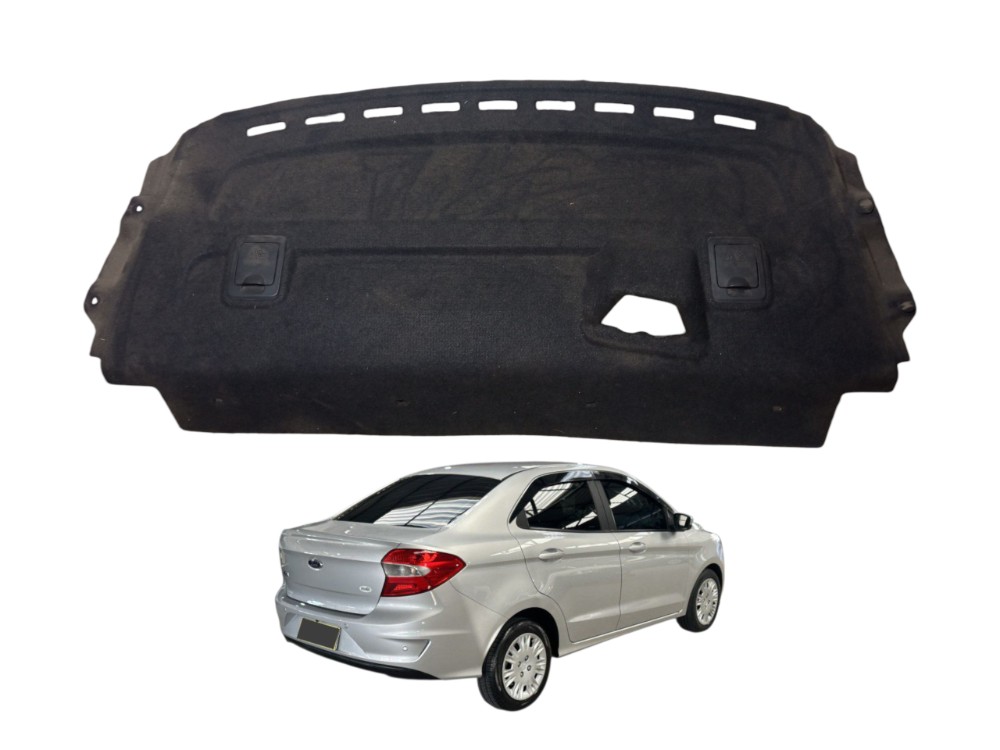 Acabamento Tampao Bagagito Ford Ka Sedan 2019 2020 Preto 1