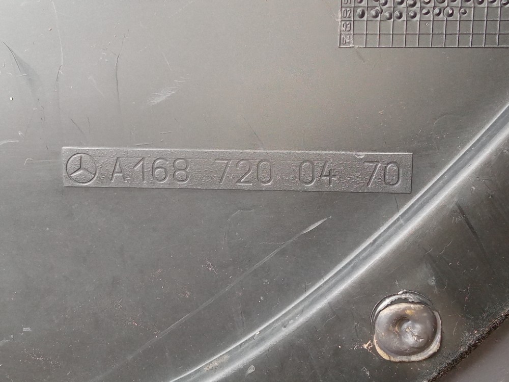 Forro De Porta Dianteira Direita Mercedes Classe A 99 2005  Cinza 6