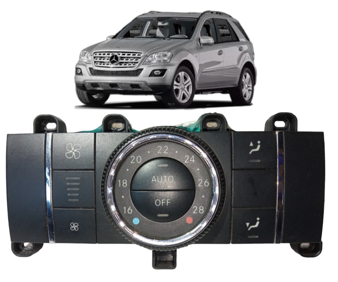 Botao Comando Ar Traseiro Mercedes Ml350 2006 2008 Original  Preto
