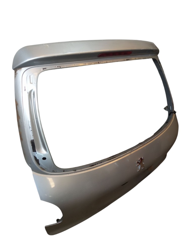Tampa Traseira Porta Malas Peugeot 206 2002 2008 Prata 4