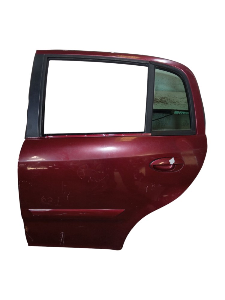 Porta Traseira Esquerda Chery Face 2010 2015 1.3 16v Traseira Esquerdo Vermelho 1