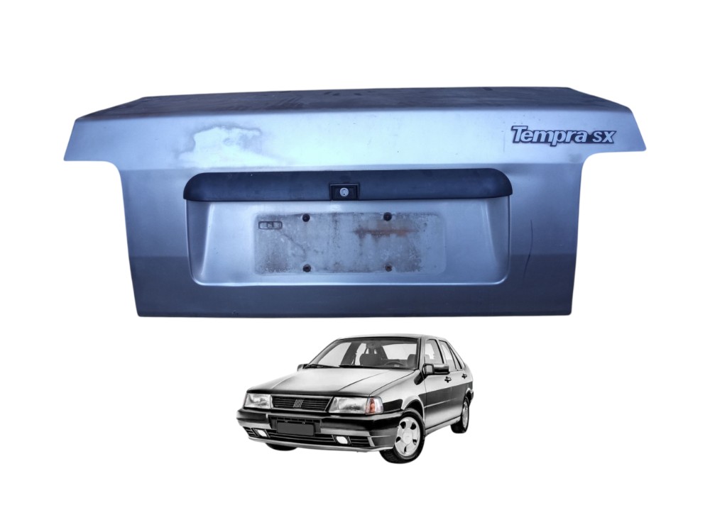 Tampa Traseira Porta Malas Fiat Tempra 1997 2.0 8v Original  Cinza 1