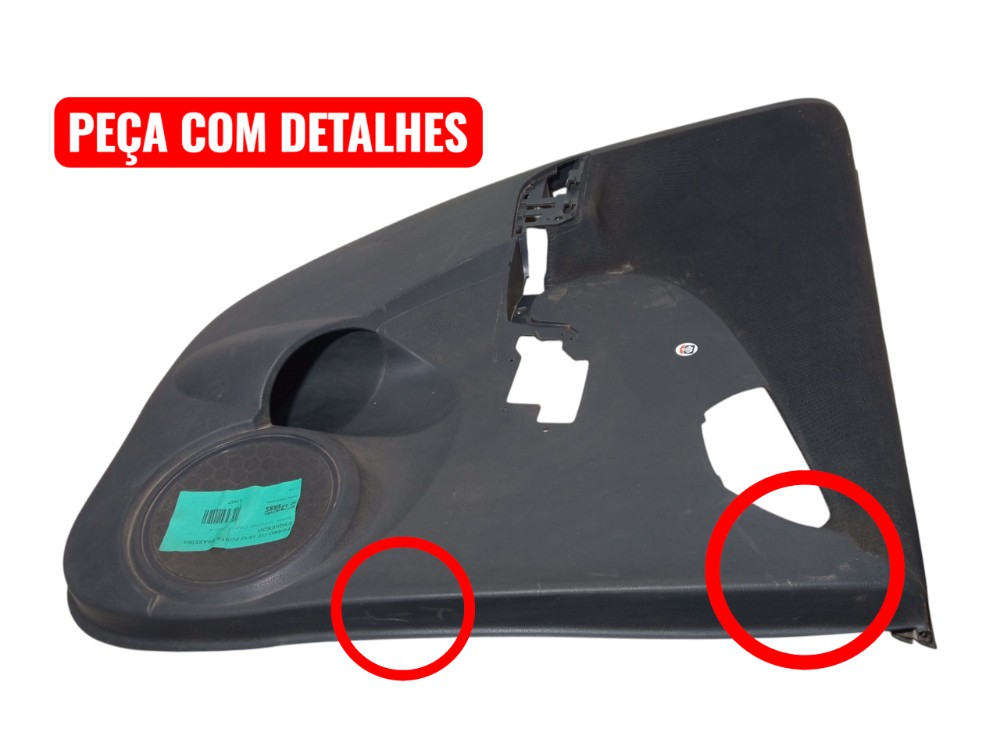 Forro Porta Traseira Esquerda Honda Fit 2009 2014 Original 2