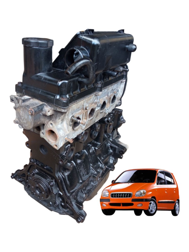 Motor Parcial Hyundai Atos Prime 2000 2003 1.0 8v Manual 1