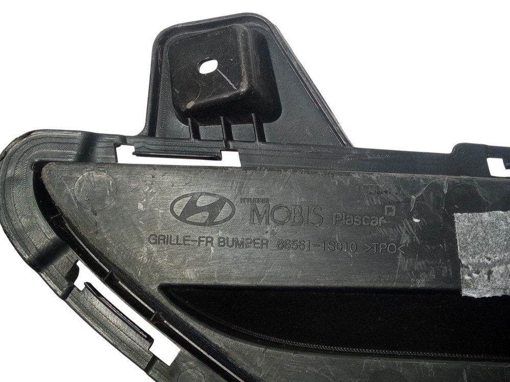 Grade Inferior Parachoque Dianteiro Hyundai Hb 20 2013 2016  Preto Fosco 6