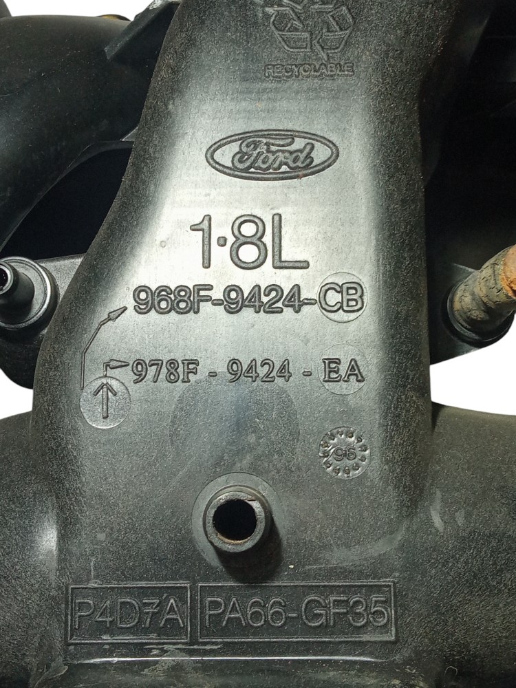 Coletor Admissão Ford Escort 1997 2003 1 8 Zetec Original 6