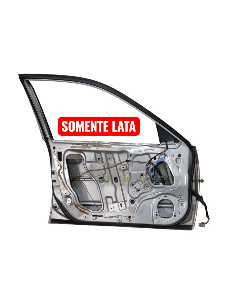 Porta Dianteira Esquerda Honda Civic 2001 2006 Dianteira Esquerdo Prata 3