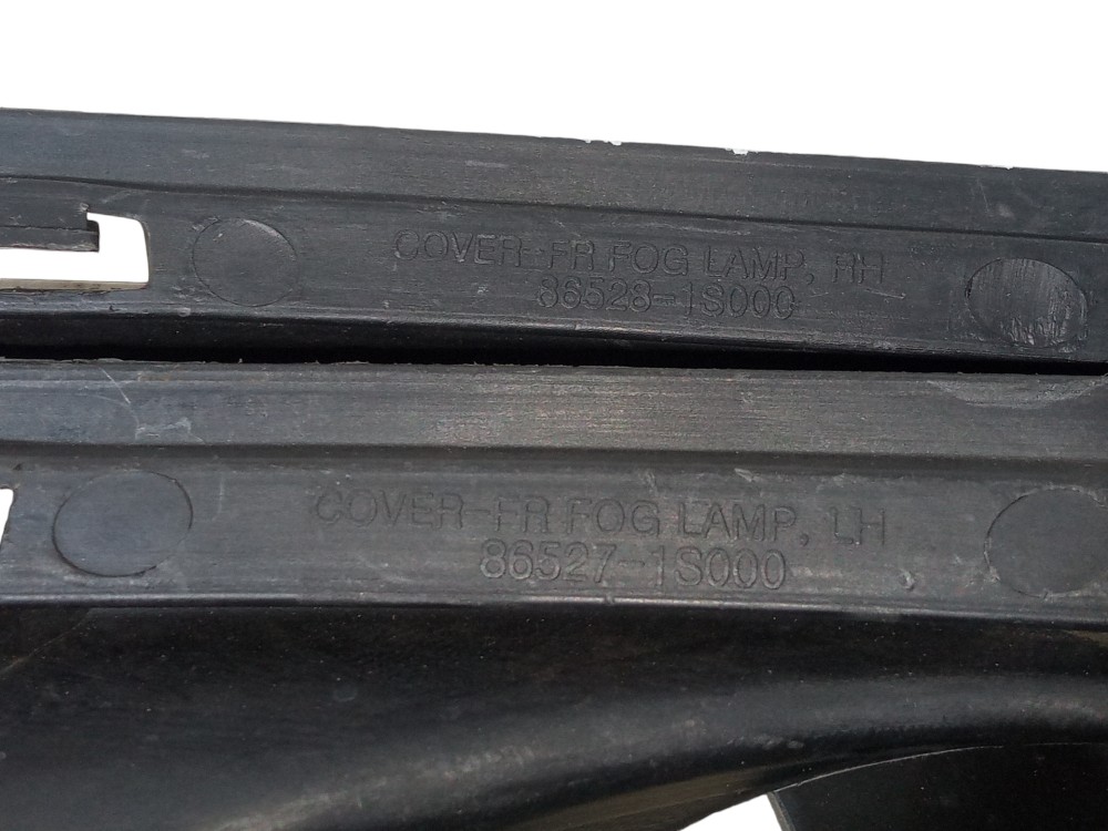 Par Moldura Farol De Milha Hyundai Hb 20 2013 2016 Original  Preto Ambos Os Lados 4