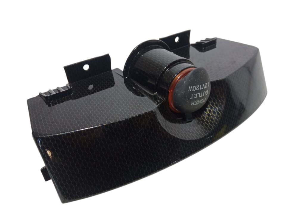 Moldura Acabamento Painel Tomada 12v Geely Gc2 2015 Original 1 5