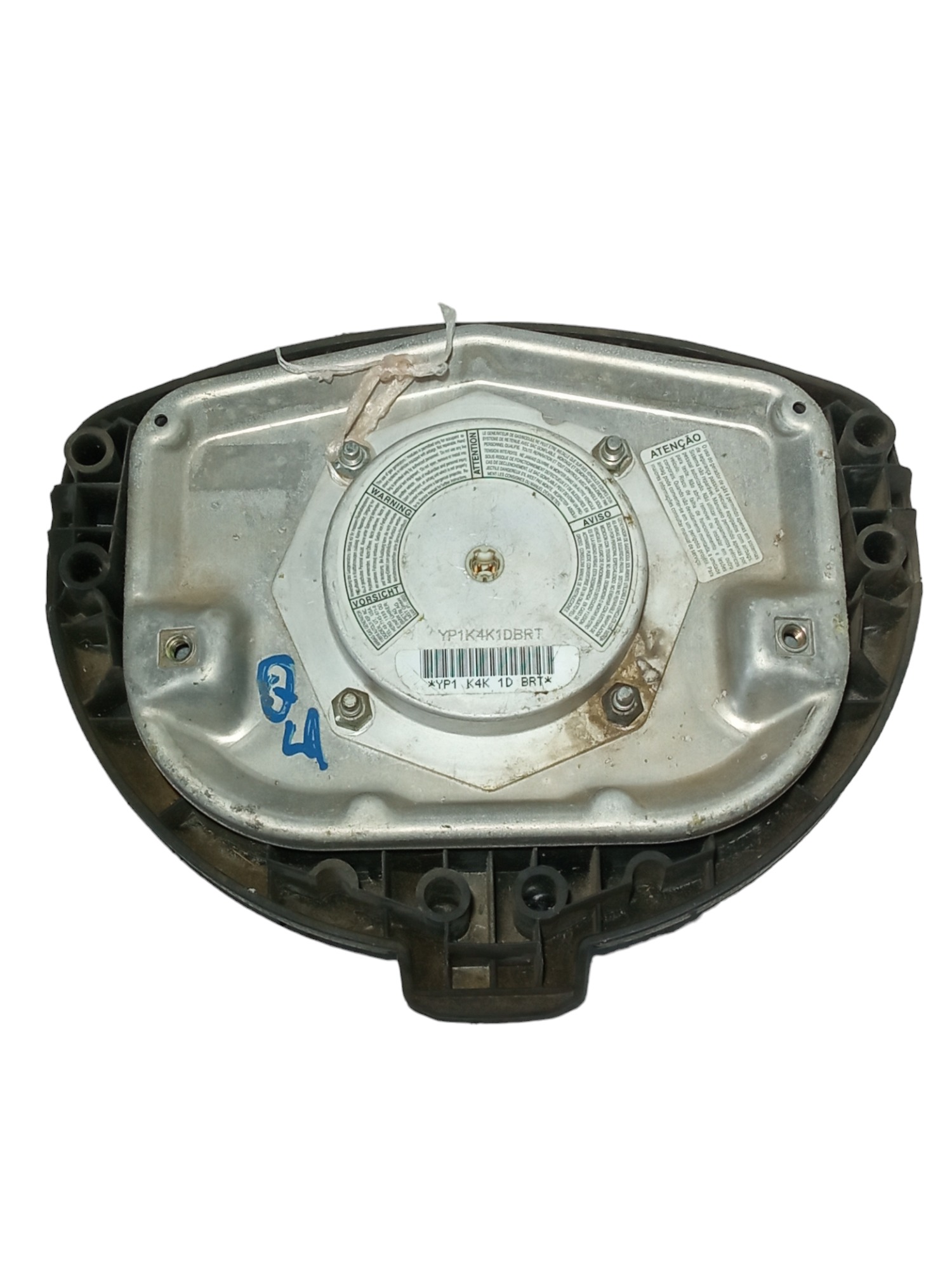 Tampa Capa Buzina Volante Air Bag Mercedes Classe A 99 2005 4