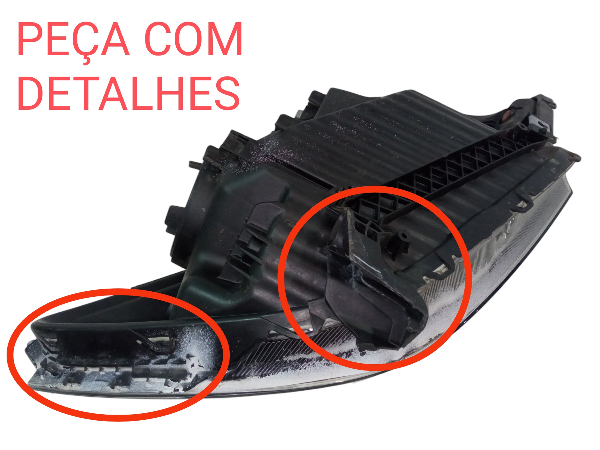 Farol Dianteiro Lado Esquerdo Honda Fit 2015 A 2018 Usado  Esquerdo 2