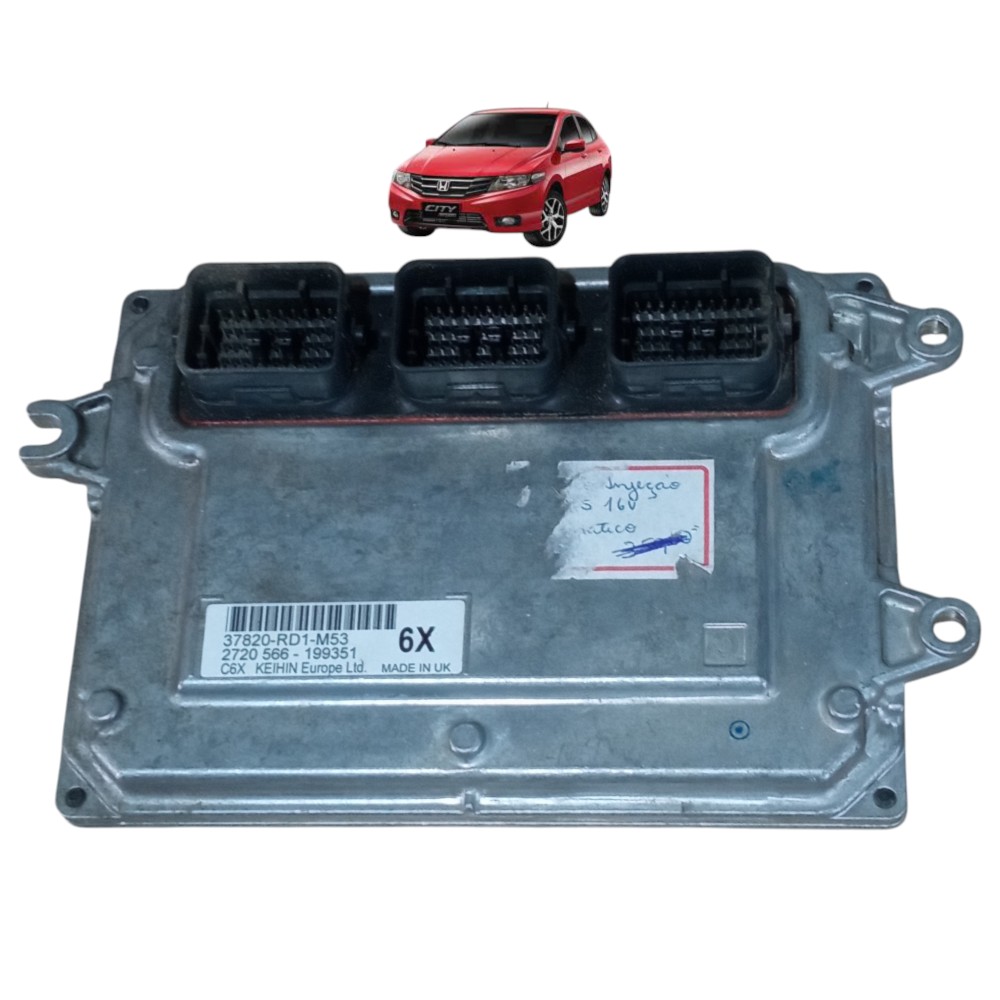 Modulo Injecao Honda City 1 5 16v 2009 2014 Original 1