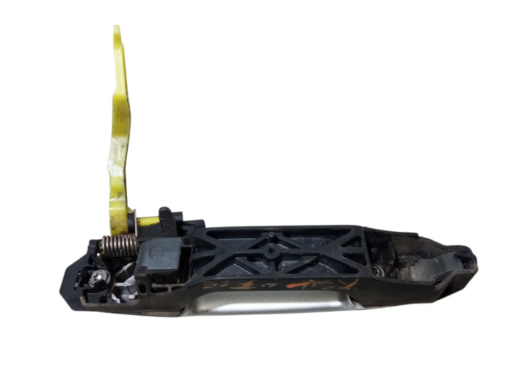 Macaneta Externa Porta Traseira Esquerda Toyota Rav4 2007 Prata Traseira 5