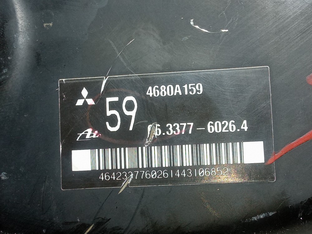 Hidrovacuo servo freio mitsubishi outlander 2015 2020 2 0 6