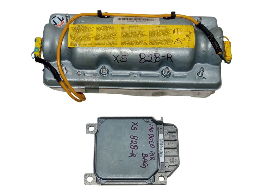 Kit Airbag Bmw X5 2003 2006 Original Usado 5