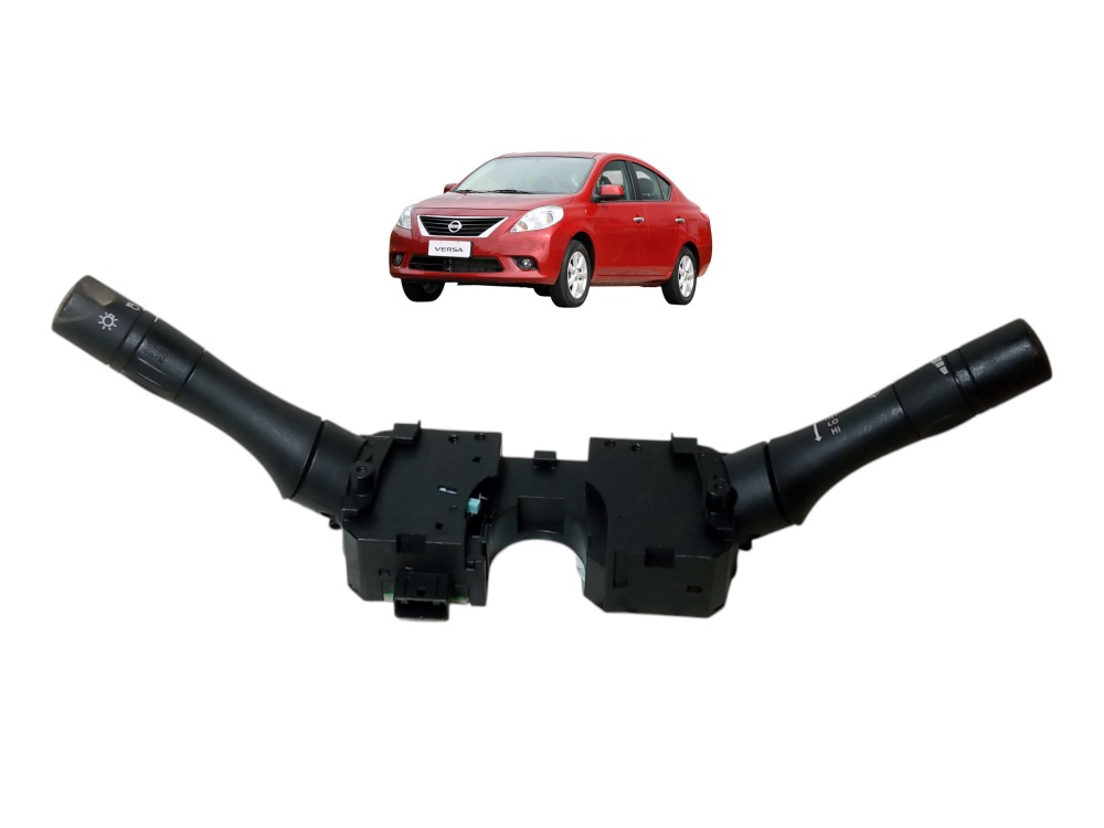 Comando Chave De Seta Luz Nissan Versa 2011 2012 Original 1