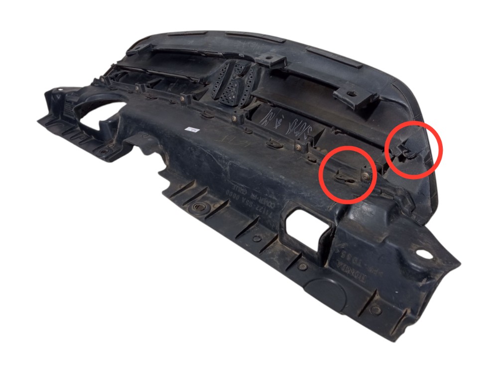 Grade Dianteira Superior Honda Civic 2001 2002 2003 Original Preto Brilhante 4