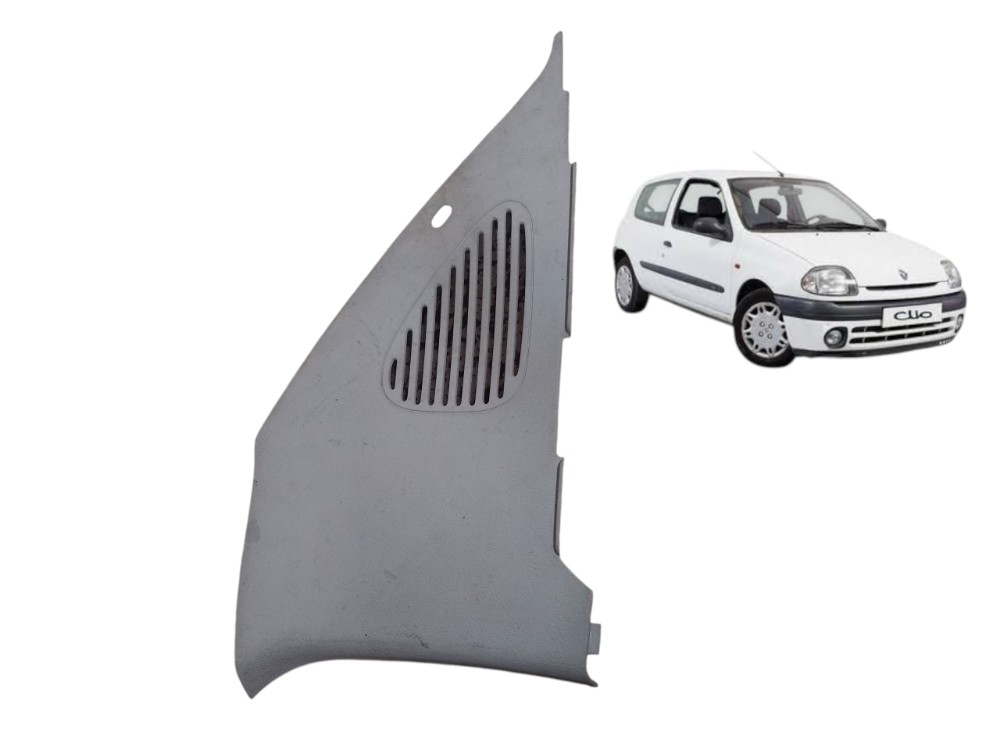 Moldura Coluna Traseira Renault Clio 2005 A 2009 Original Cinza 1