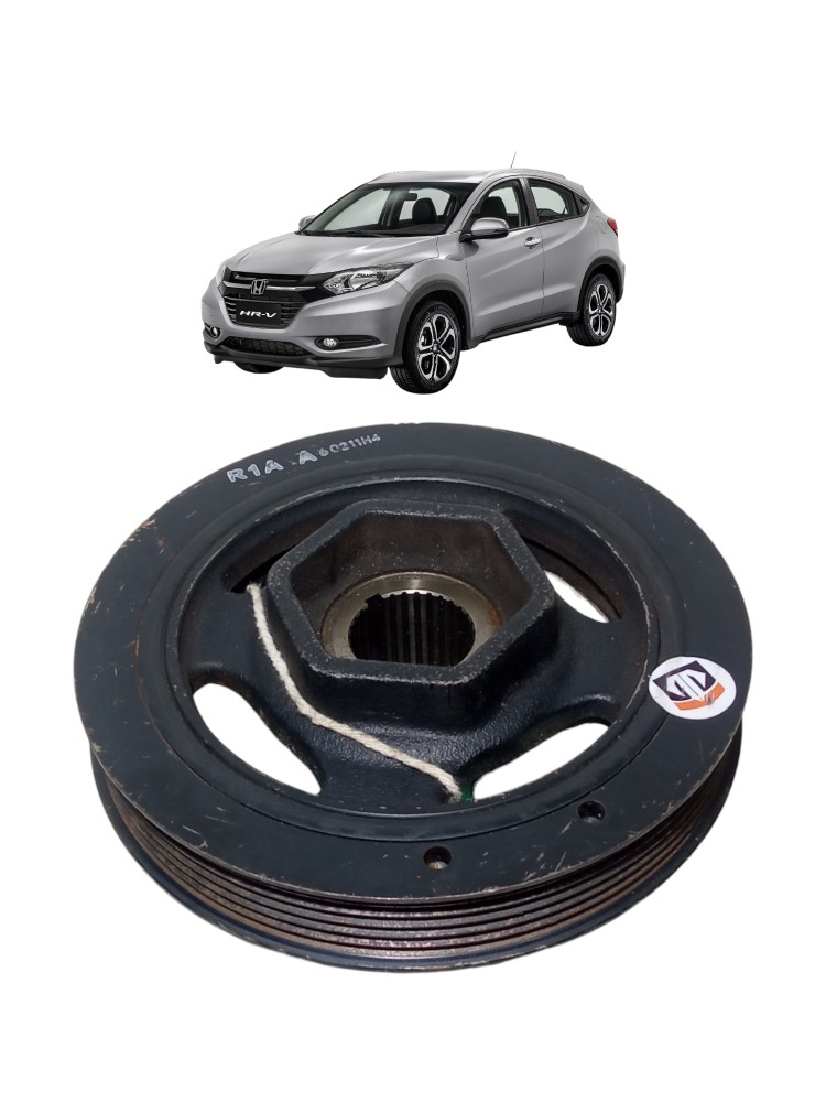 Polia Virabrequim Honda Hrv 2016 2020 1 8 16v Original 1
