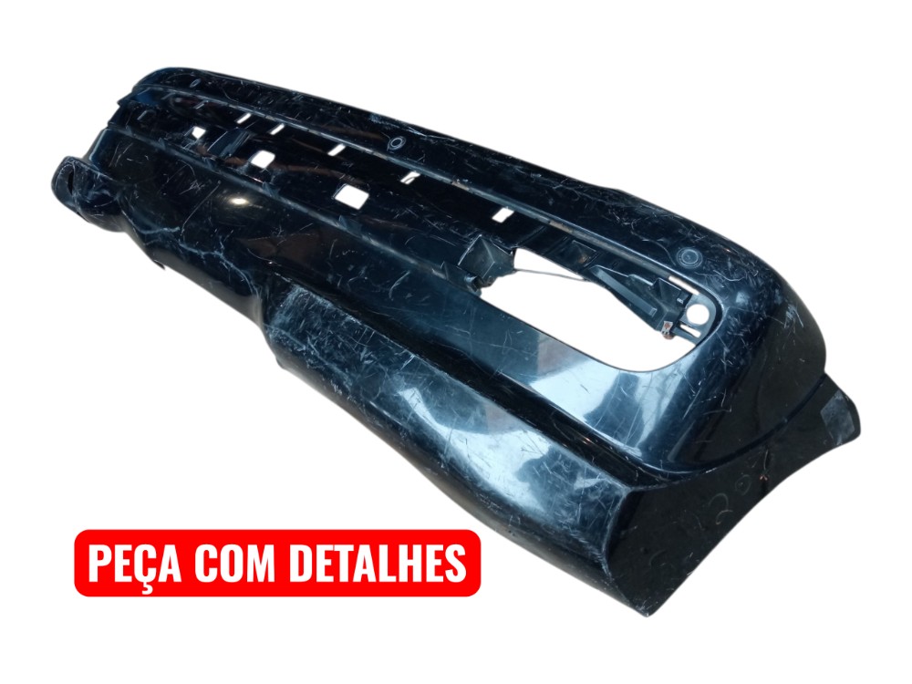 Grade Parachoque Traseiro Peugeot 207 2009 2012 Original  Preto Brilhante 2