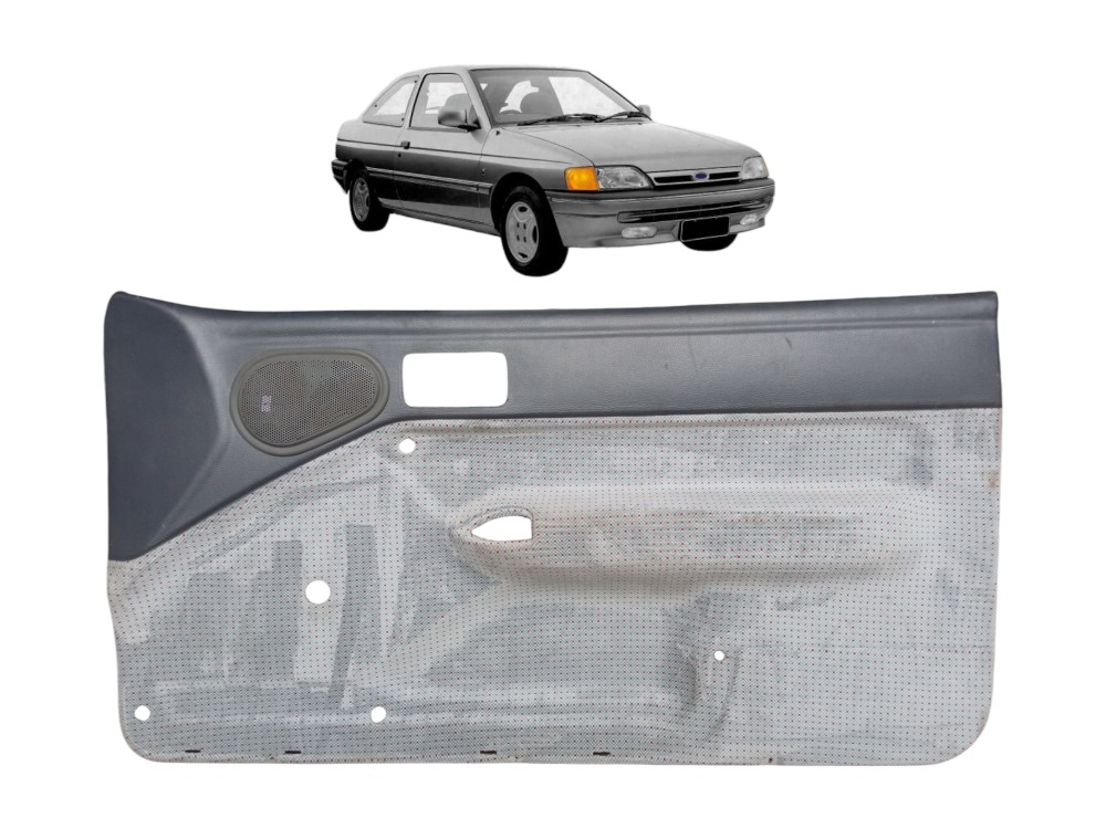 Forro Porta Direita Ford Escort Europeu 94 95 96 2 Portas  Cinza 1