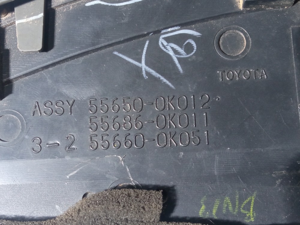 Moldura Difusor Ar Esquerdo Painel Toyota Hilux 2006 2015 7