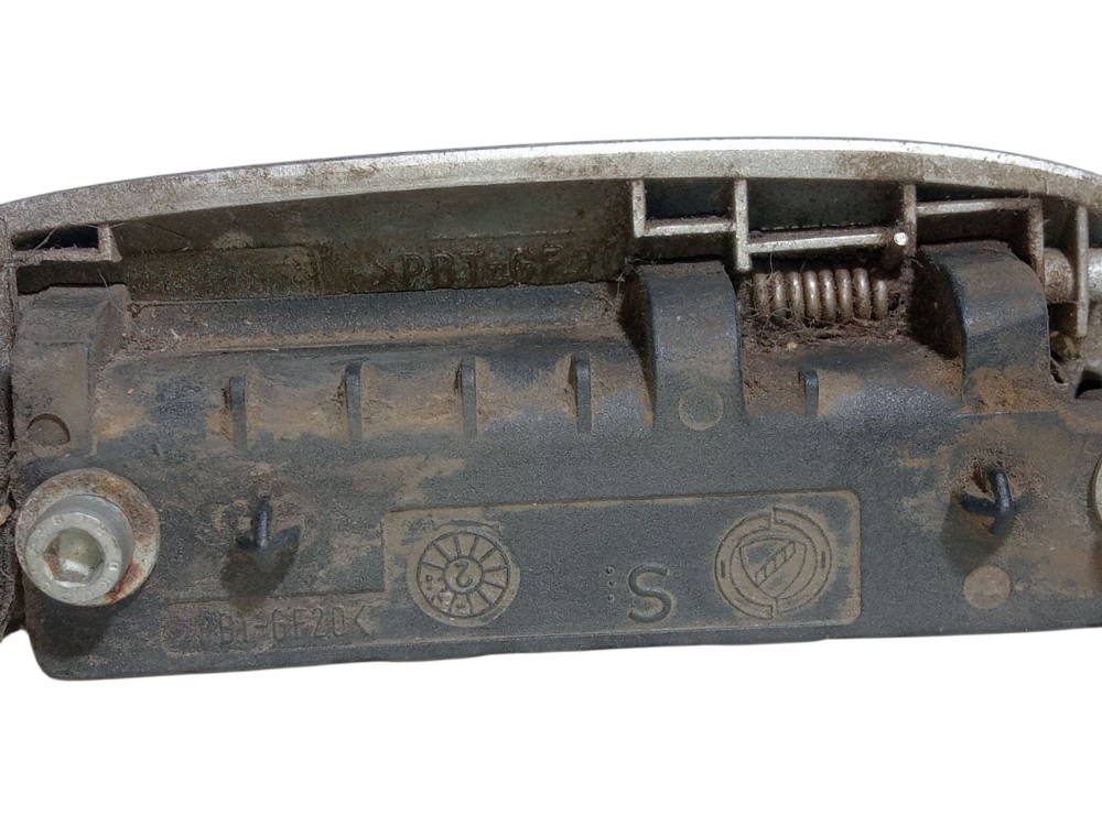 Macaneta Externa Porta Dianteira Esquerda Fiat Palio 2000 Cinza Dianteira 6