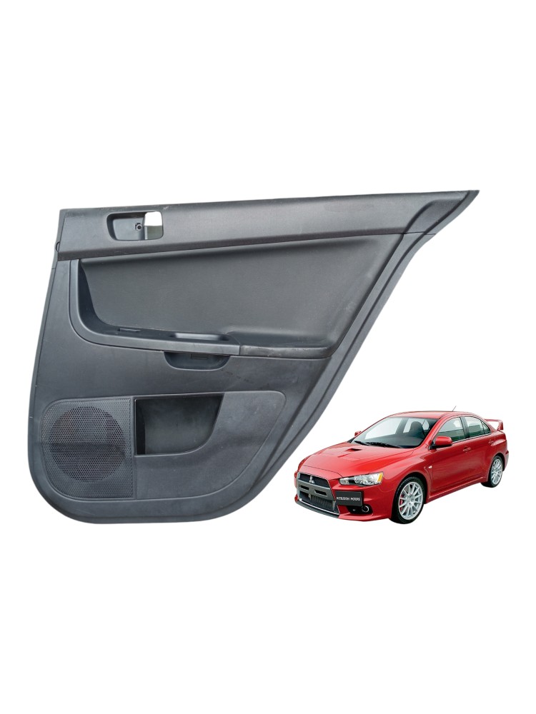 Forro De Porta Traseira Direita Mitsubishi Lancer 2012 2016  Cinza 1
