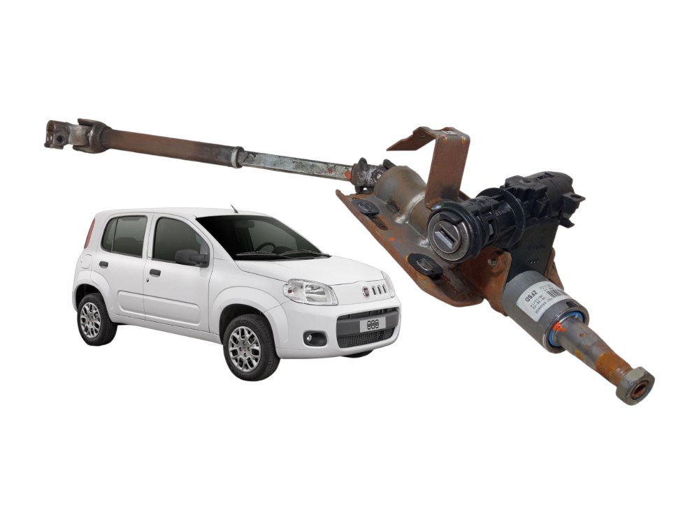 Coluna De Direção Fiat Uno Vivace 2012 2016 Original Usado 1