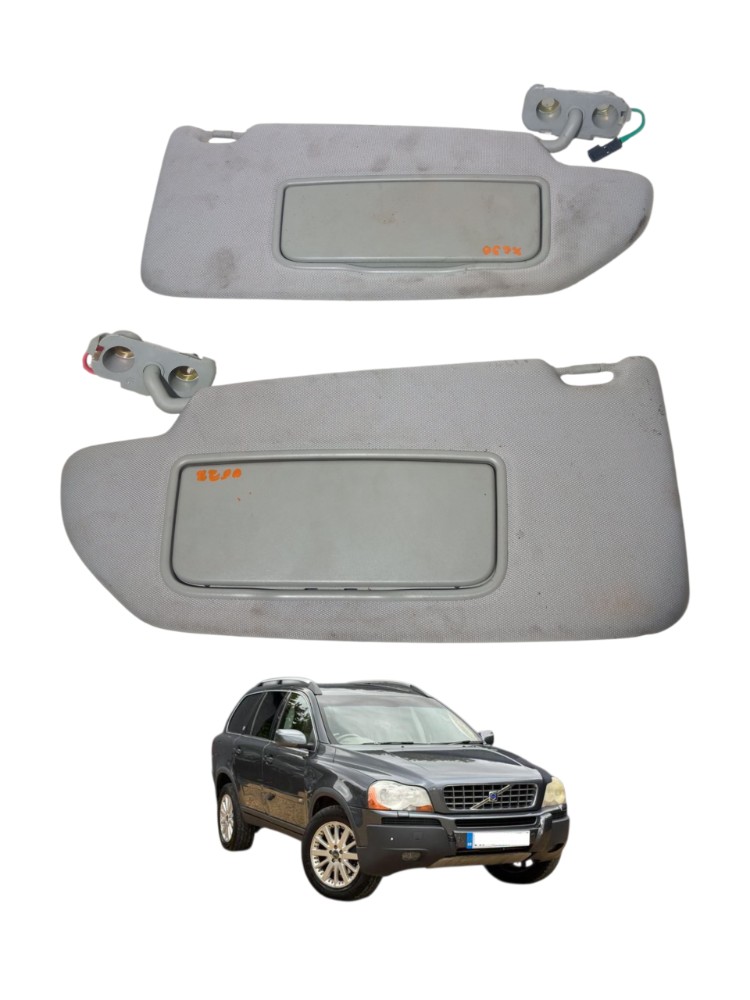 Par Quebra Sol Espelho Volvo Xc90 T6 2004 2005 3.0 Gasolina 1