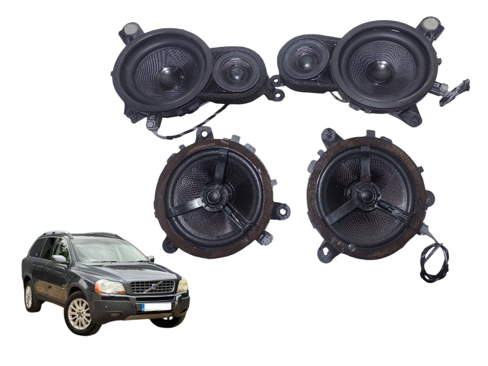 Kit Jogo Alto Falante Volvo Xc90 2004 2005 3.0 T6 Biturbo