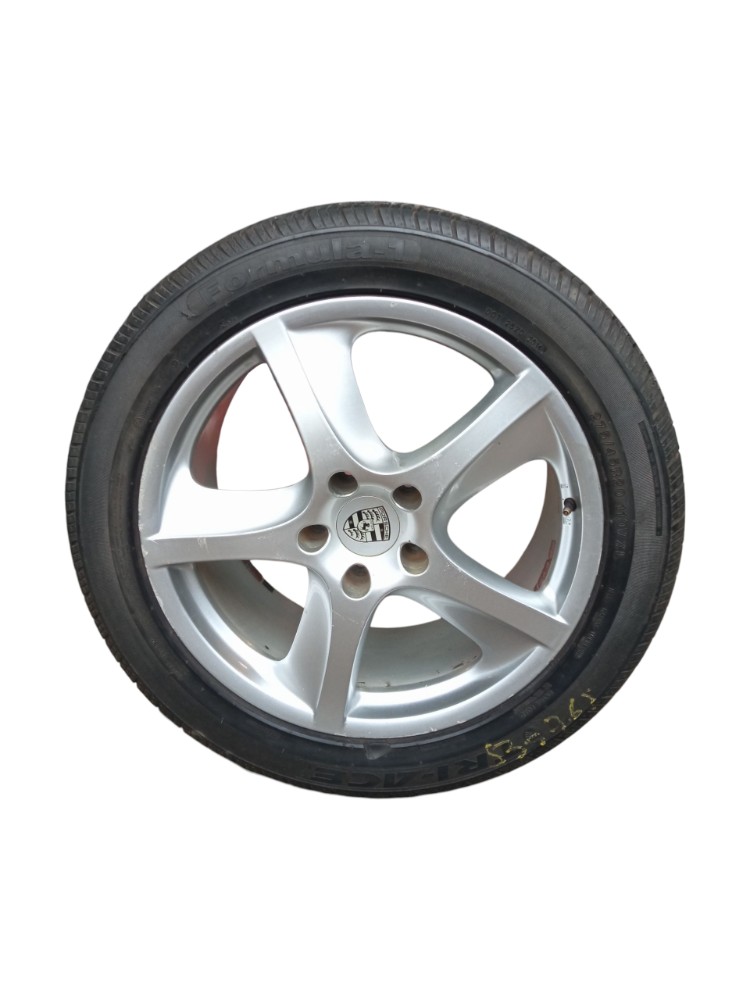 Jogo De Rodas Aro 20 Pneu 275 45 Porsche Cayenne 2008 Prata 4