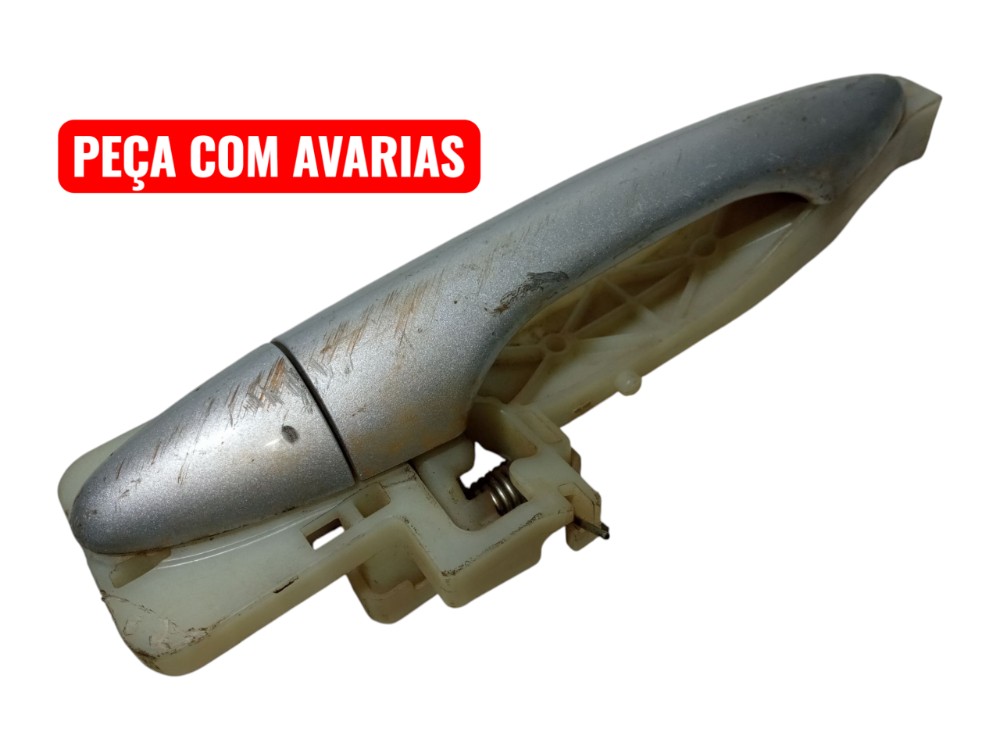 Macaneta Externa Traseira Direita Hyundai Ix35 2010 2015  Prata Traseira 2