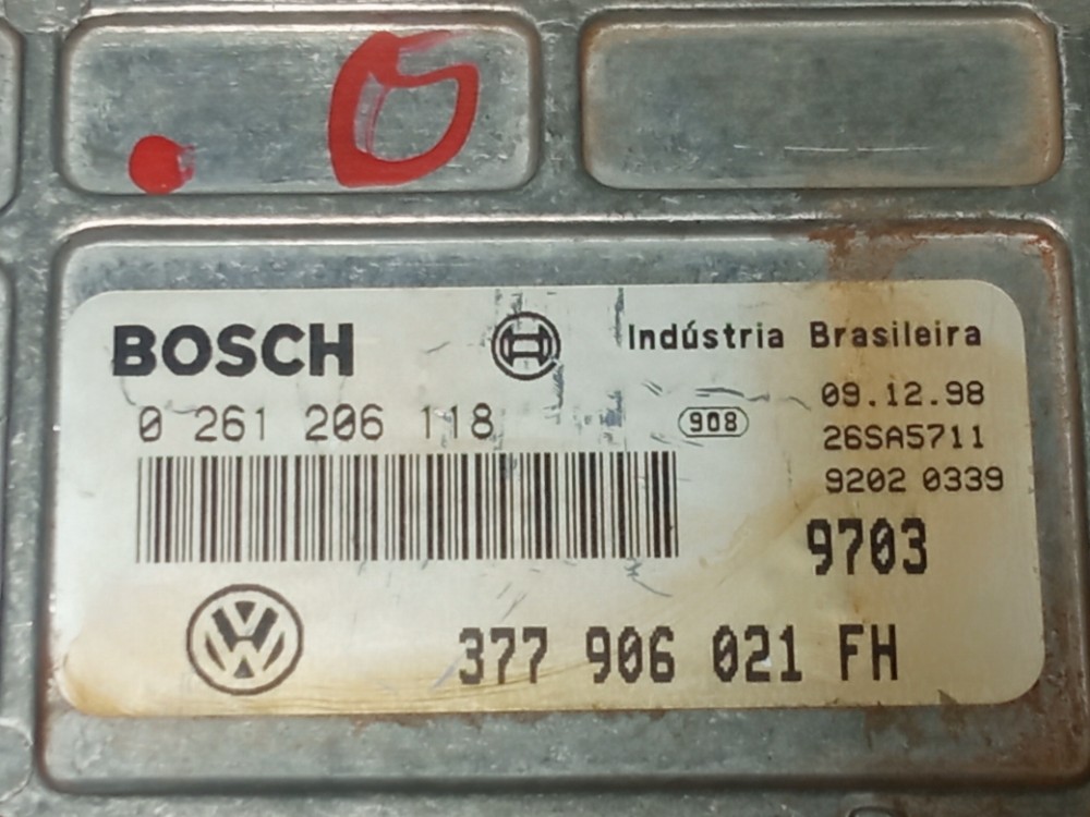 Modulo Injecao Vw Saveiro Gol Parati G2 G3 G4 1994 2005 1 0 6