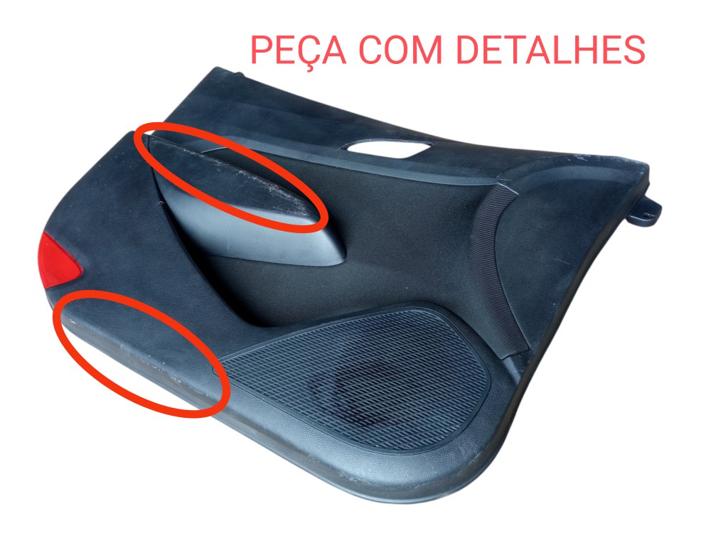 Forro De Porta Dianteira Esquerda Hyundai Hb 20 2013 2019  Preto 2