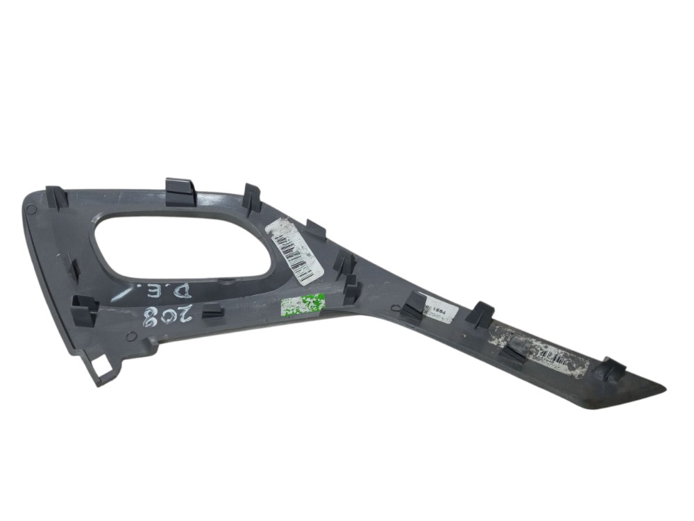 Moldura Macaneta Interna Dianteira Esquerda Peugeot 208 2016 Cinza Dianteira 5