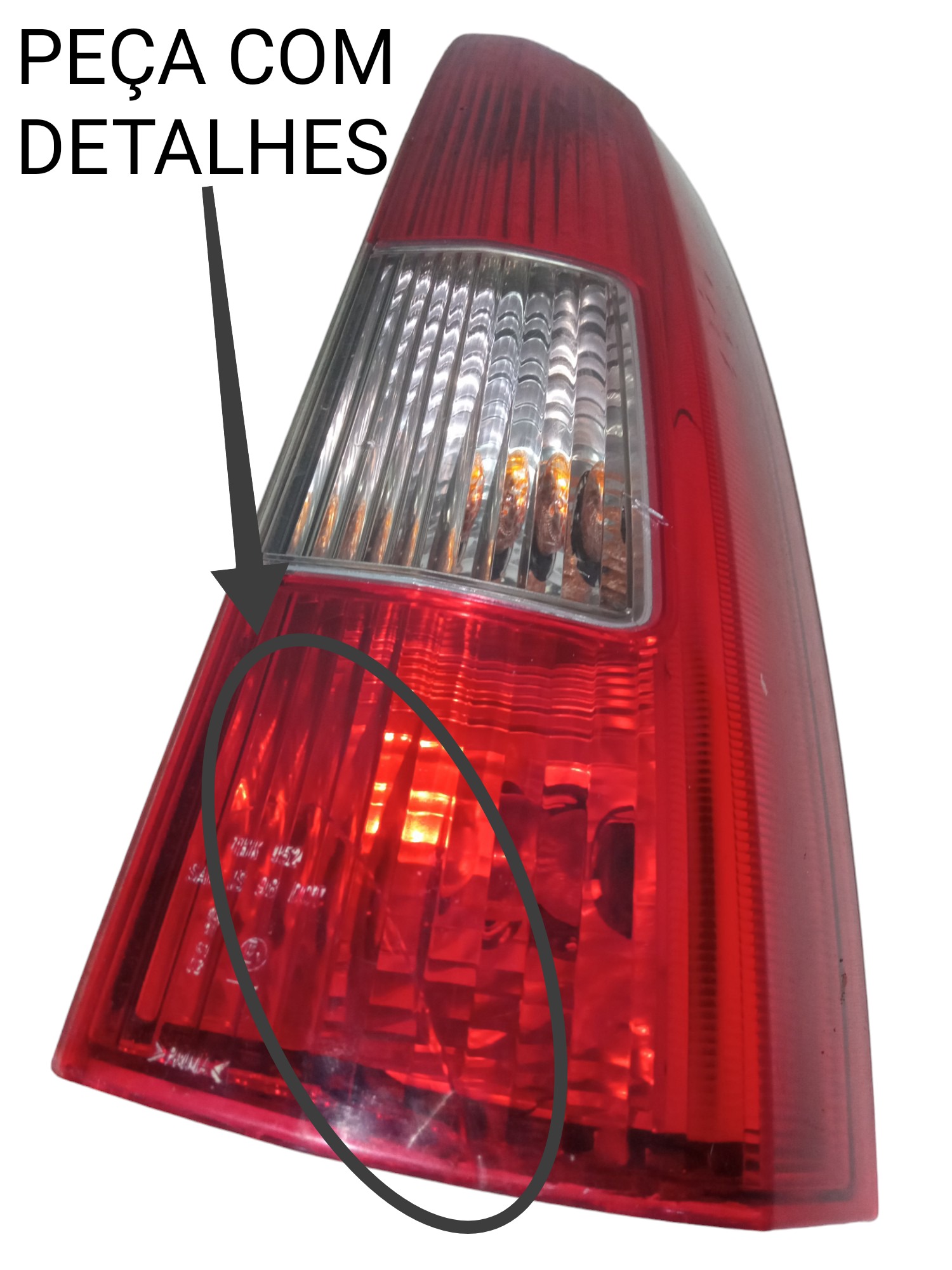 Lanterna Traseira Direita Volvo V70 99 A 2002 Original Usada 2