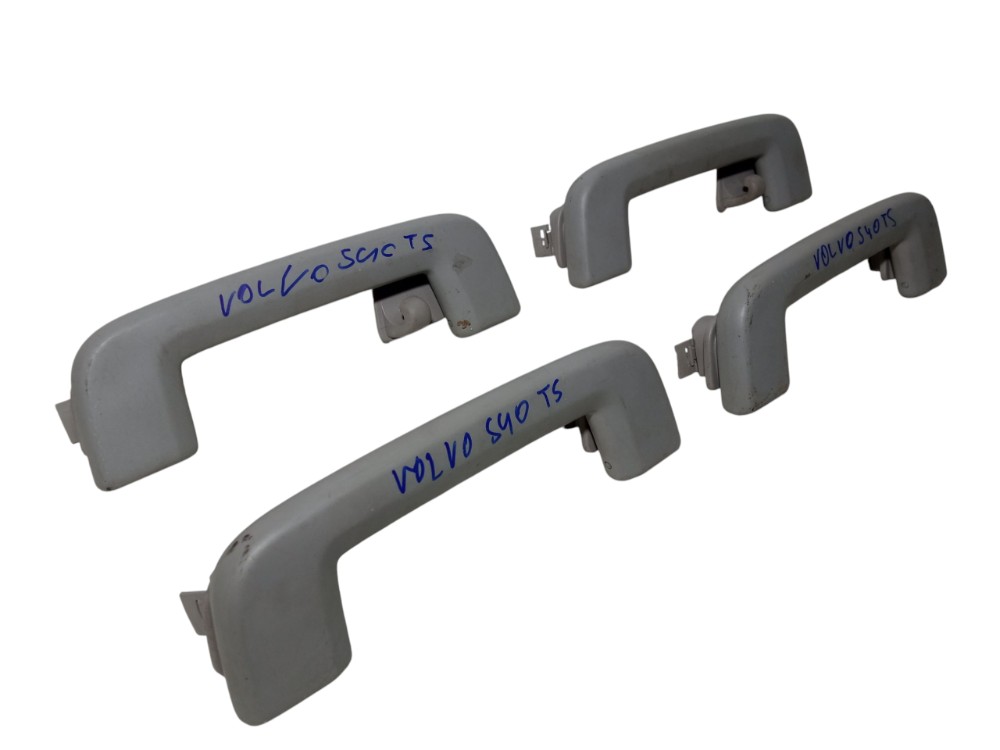 Kit Jogo Alca De Teto Puxador Pqp Volvo S40 2005 2009  Cinza 3