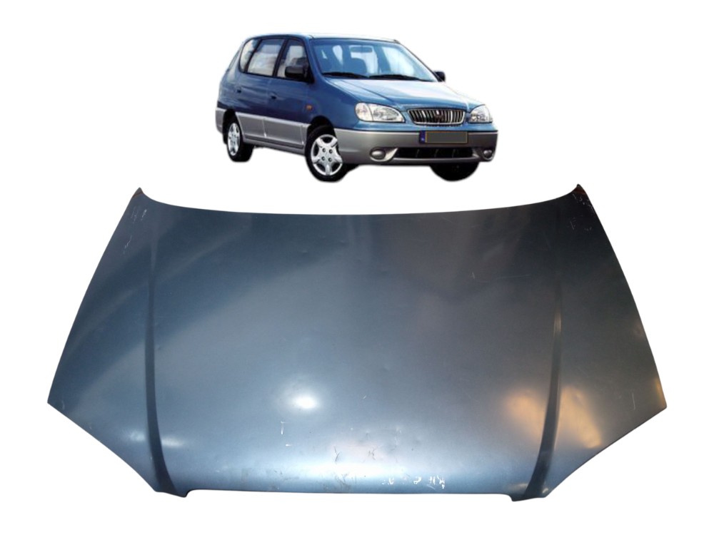 Capo Dianteiro Azul Kia Carens 99 2000 2001 1.8 Original 1